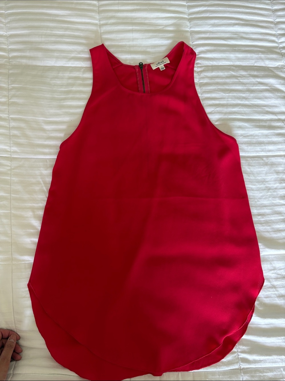 Wilfred Red Sleeveless Blouse